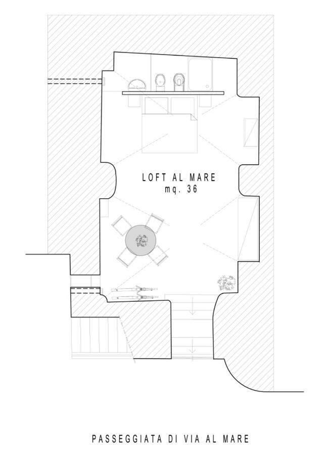 Loft Al Mare Villa San Lorenzo al Mare Eksteriør billede